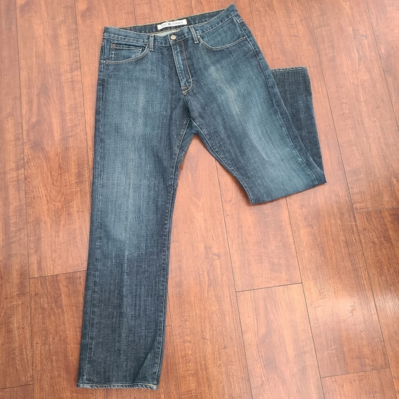 Mens Agave 35×32 denim blue jeans - Picture 2 of 10